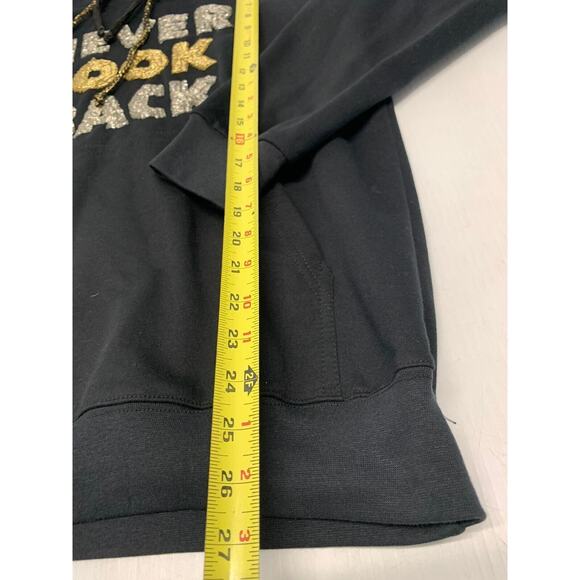 Bits And Pieces To Go Hoodie Pullover Gray M Women's A98 - Picture 5 of 7